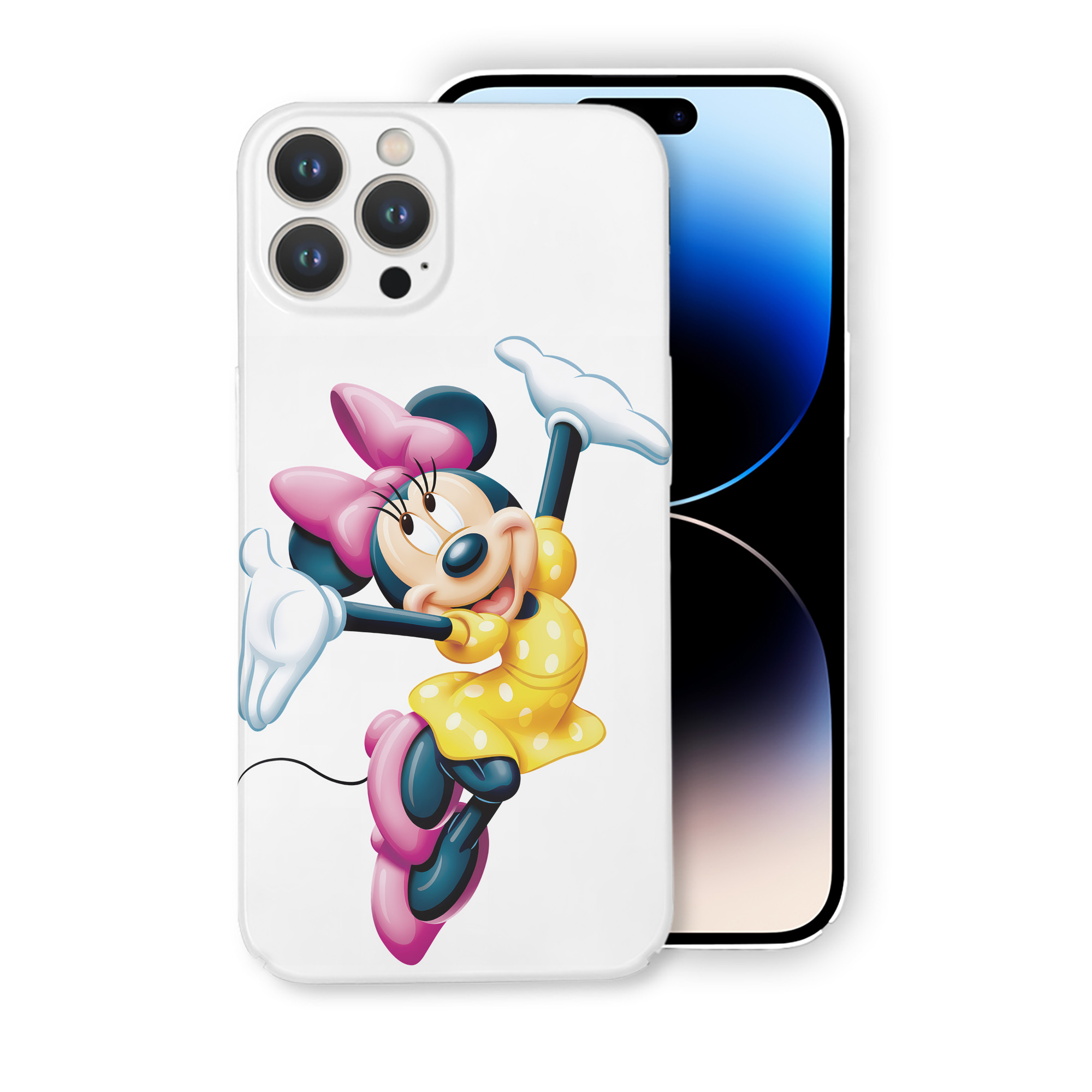 （画像用） ミッキーマウス Mickey Mouse 【iPhone 14シリーズ対応】ハードケース